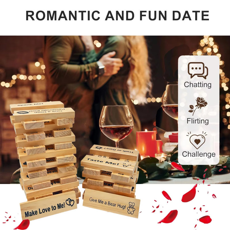 Intimiteit Blokkentoren Jenga Spel