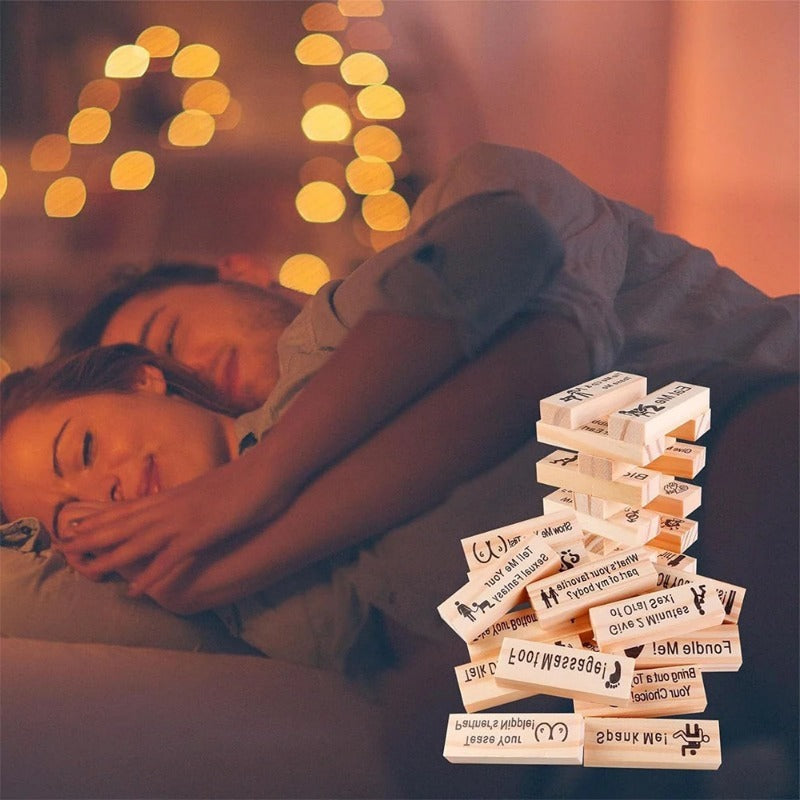 Intimiteit Blokkentoren Jenga Spel