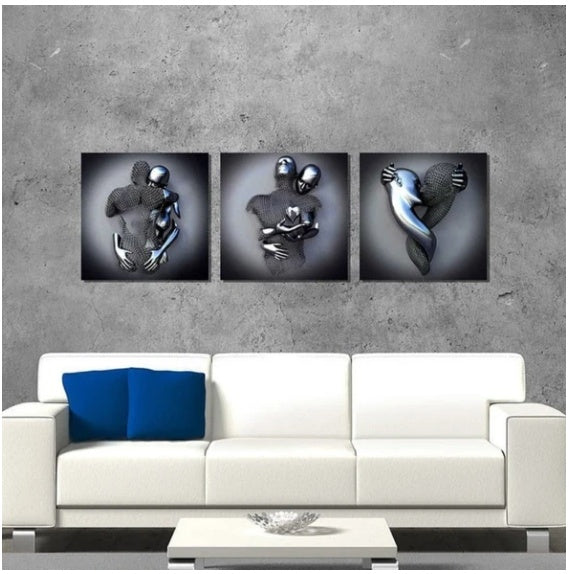 Wanddecoratie schilderij liefde