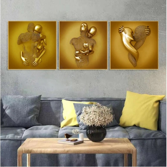 Wanddecoratie schilderij liefde
