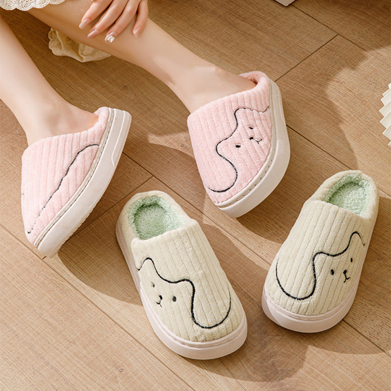 Gestreepte Kattenpantoffels