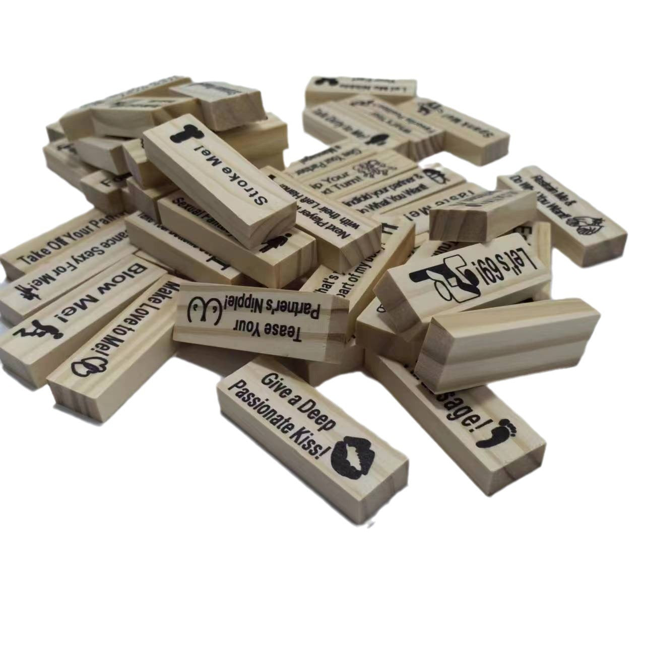 Intimiteit Blokkentoren Jenga Spel
