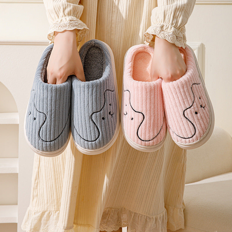 Gestreepte Kattenpantoffels