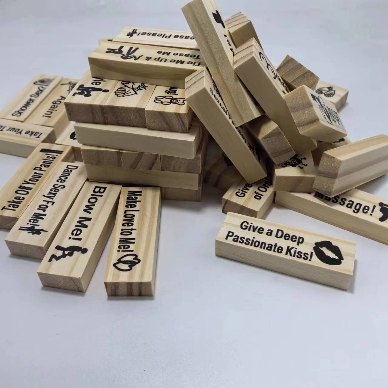 Intimiteit Blokkentoren Jenga Spel