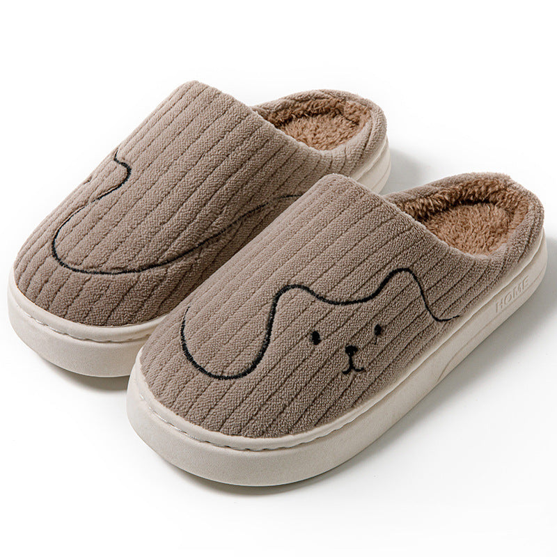 Gestreepte Kattenpantoffels