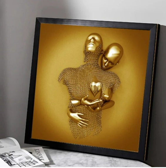 Wanddecoratie schilderij liefde