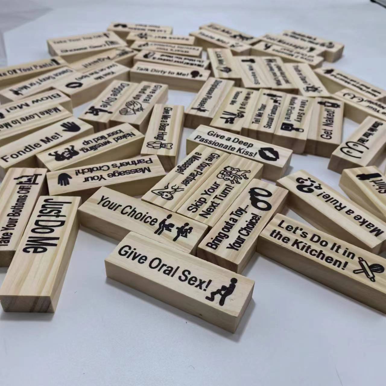 Intimiteit Blokkentoren Jenga Spel