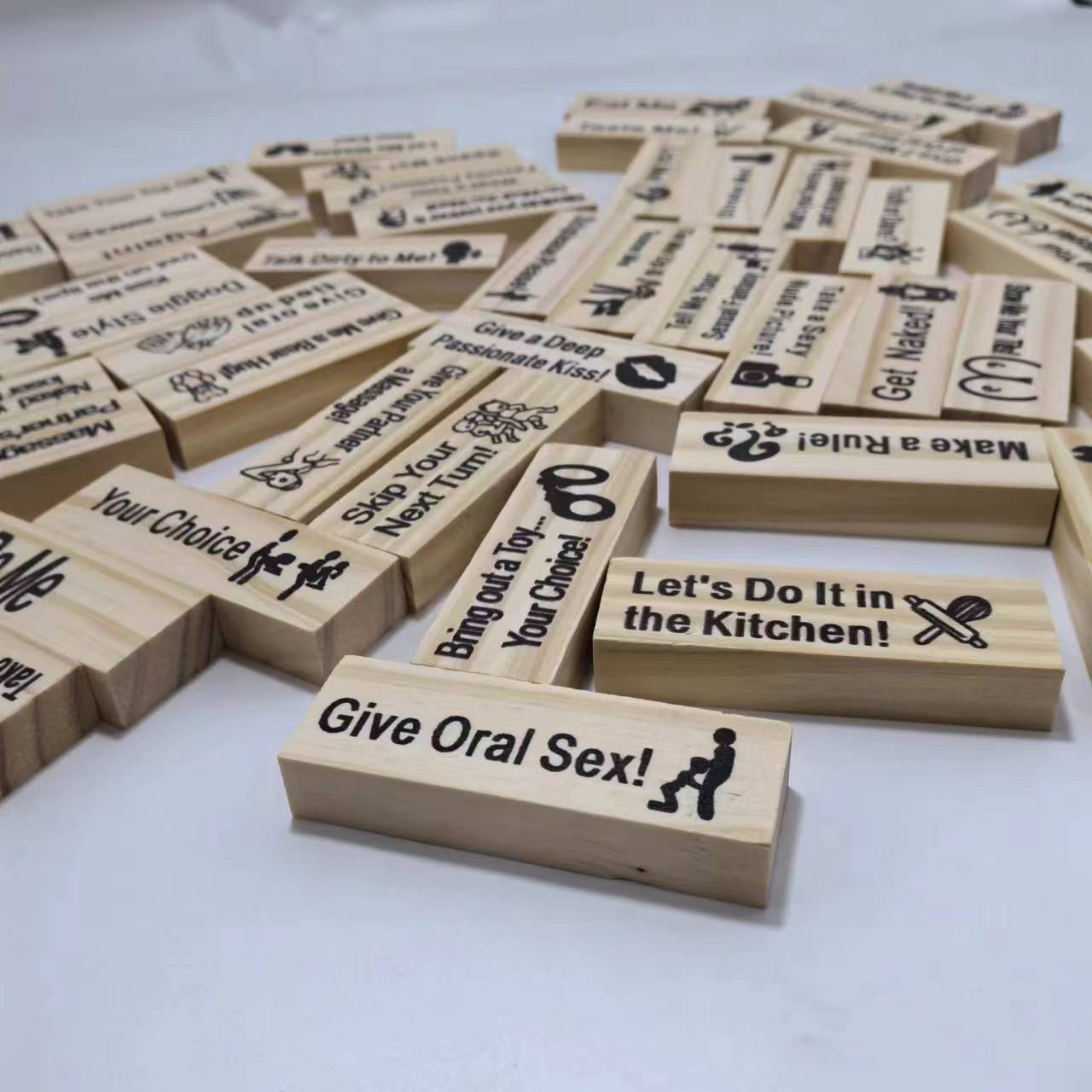 Intimiteit Blokkentoren Jenga Spel