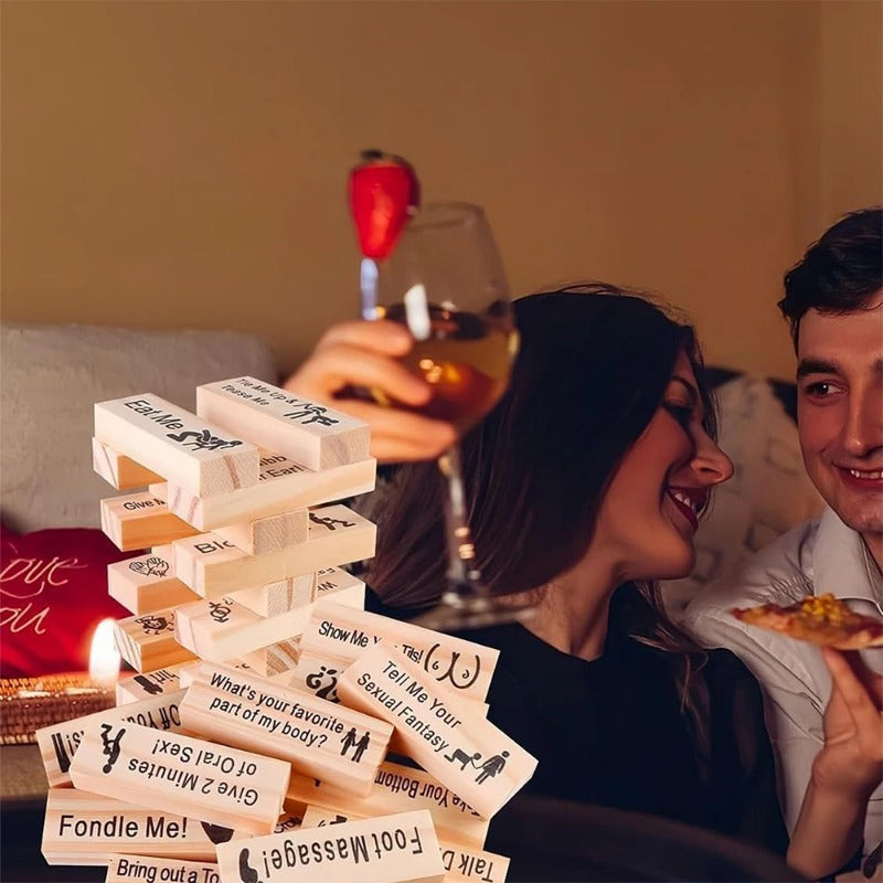 Intimiteit Blokkentoren Jenga Spel