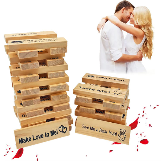 Intimiteit Blokkentoren Jenga Spel