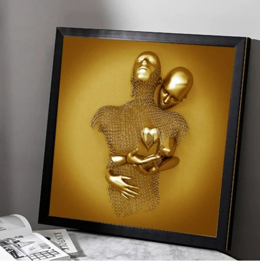 Wanddecoratie schilderij liefde